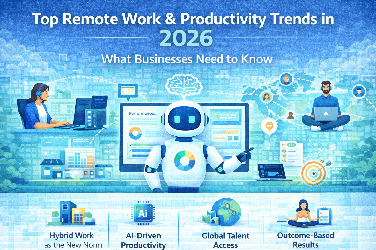 The Top Remote Work and Productivity Trends in 2026 (And What They Mean for Your Business)